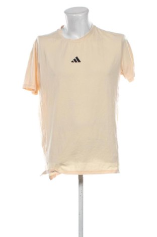 Мъжка тениска Adidas, Размер XXL, Цвят Бежов, Цена 20,20 €, #137974282