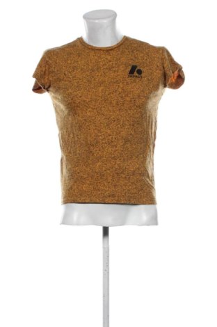 Męski T-shirt Bershka, Rozmiar S, Kolor Pomarańczowy, Cena 42,34 zł, #137982953