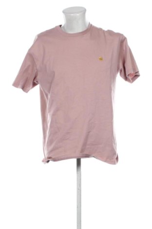 Męski T-shirt Carhartt, Rozmiar M, Kolor Popielaty róż, Cena 110,07 zł, #137984732