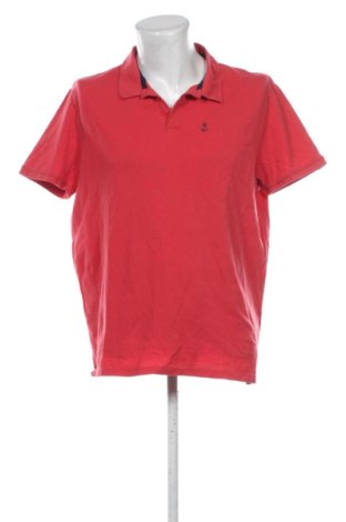 Męski T-shirt Sinsay, Rozmiar 3XL, Kolor Czerwony, Cena 42,34 zł, #137985233