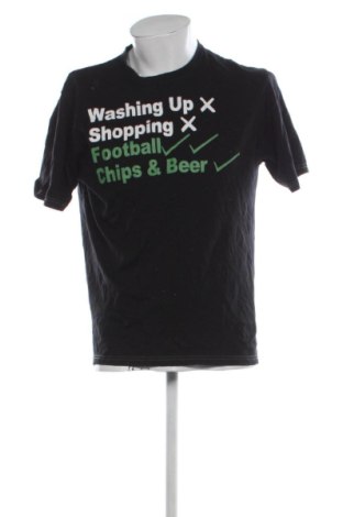 Ανδρικό t-shirt George, Μέγεθος XL, Χρώμα Μαύρο, Τιμή 10,39 €, #137991216