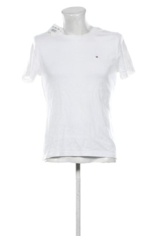 Мъжка тениска Tommy Hilfiger, Размер L, Цвят Бял, Цена 32,39 €, #137991243