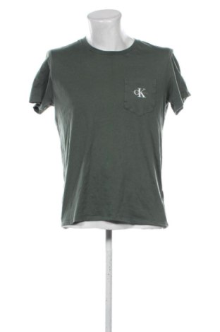 Tricou de bărbați Calvin Klein Jeans, Mărime L, Culoare Verde, Preț 136,48 Lei, #137993767