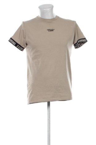 Pánské tričko  Bershka, Velikost L, Barva Béžová, Cena  243,00 Kč, #138017625