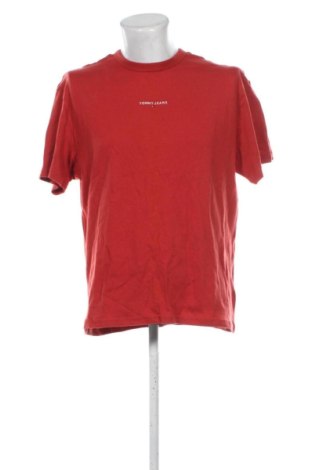 Férfi póló Tommy Jeans, Méret M, Szín Piros, Ár 16 319 Ft, #138019298