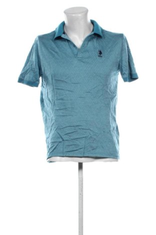Ανδρικό t-shirt U.S. Polo Assn., Μέγεθος L, Χρώμα Μπλέ, Τιμή 31,00 €, #138020319