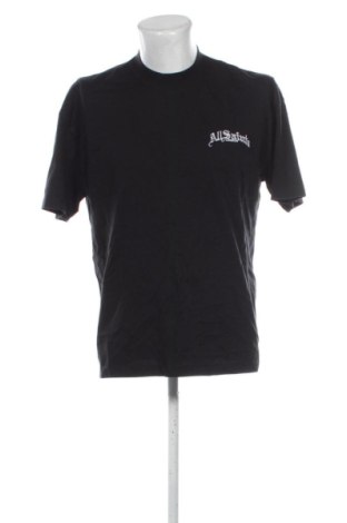 Męski T-shirt AllSaints, Rozmiar S, Kolor Czarny, Cena 200,99 zł, #138020337