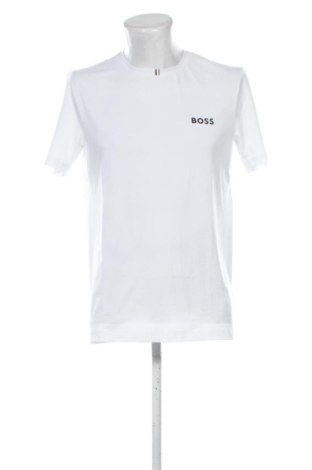 Męski T-shirt BOSS, Rozmiar L, Kolor Biały, Cena 262,99 zł, #138020426