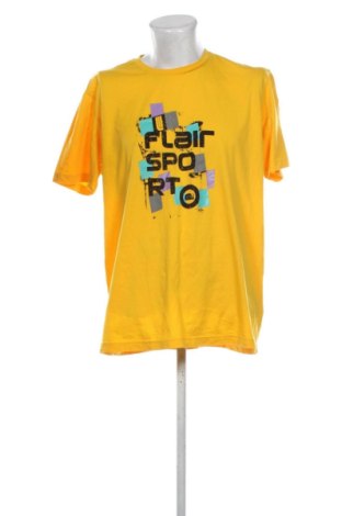 Tricou de bărbați Flair, Mărime XXL, Culoare Galben, Preț 96,90 Lei, #138020803