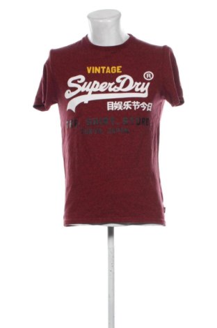 Ανδρικό t-shirt Superdry, Μέγεθος L, Χρώμα Κόκκινο, Τιμή 19,00 €, #138022486