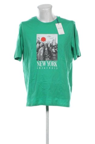 Ανδρικό t-shirt Jack & Jones, Μέγεθος XL, Χρώμα Πράσινο, Τιμή 18,48 €, #138022666