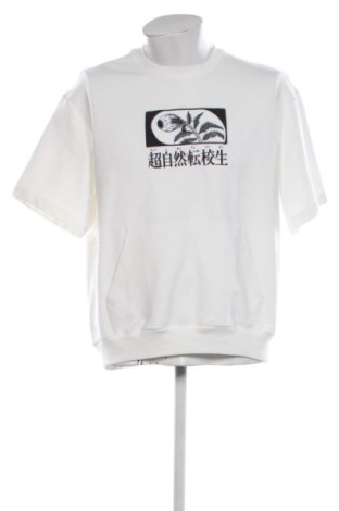 Мъжка тениска Bershka, Размер M, Цвят Бял, Цена 11,24 €, #138031537