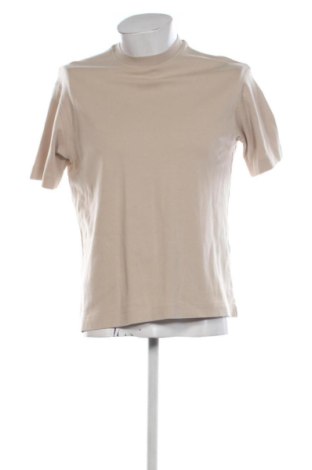 Мъжка тениска Zara, Размер S, Цвят Бежов, Цена 14,10 €, #138031648