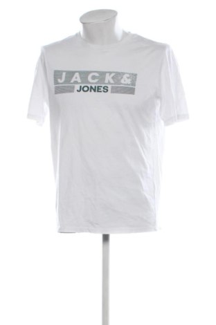 Tricou de bărbați Jack & Jones, Mărime M, Culoare Alb, Preț 69,19 Lei, #138034328