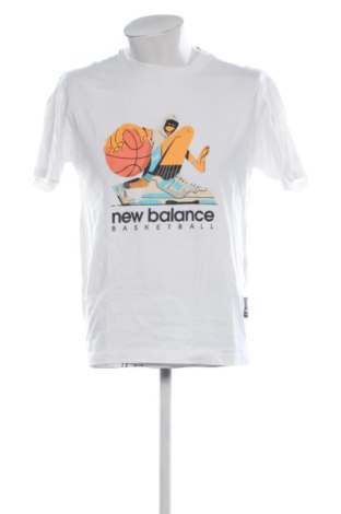 Tricou de bărbați New Balance, Mărime M, Culoare Alb, Preț 135,16 Lei, #138034339