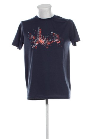 Męski T-shirt Crivit, Rozmiar M, Kolor Niebieski, Cena 38,10 zł, #138038178