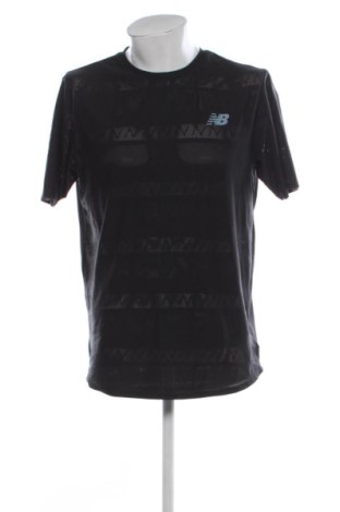 Męski T-shirt New Balance, Rozmiar L, Kolor Czarny, Cena 158,33 zł, #138046109