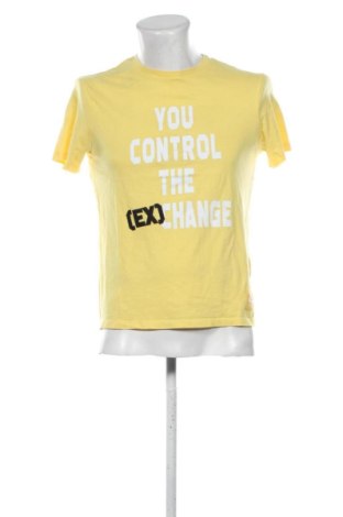 Męski T-shirt Armani Exchange, Rozmiar M, Kolor Żółty, Cena 207,44 zł, #137964934