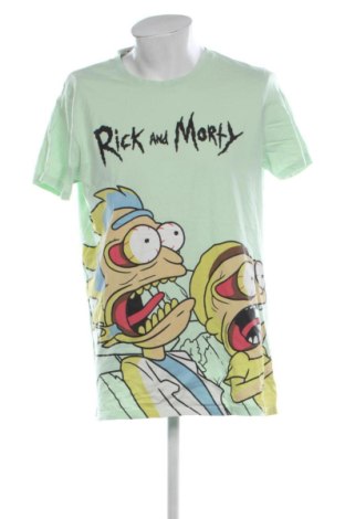 Męski T-shirt Rick and Morty, Rozmiar XXL, Kolor Zielony, Cena 61,30 zł, #137993271