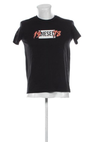 Męski T-shirt Diesel, Rozmiar M, Kolor Czarny, Cena 220,14 zł, #138008402