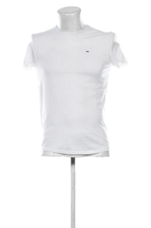 Tricou de bărbați Tommy Jeans, Mărime S, Culoare Alb, Preț 173,22 Lei, #138022335