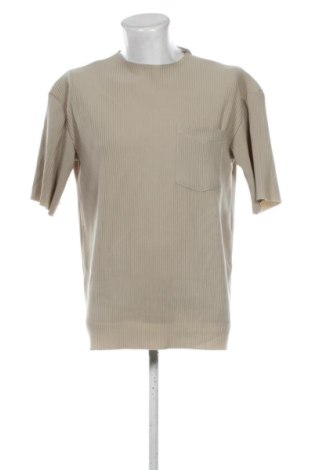 Tricou de bărbați Zara, Mărime S, Culoare Bej, Preț 74,00 Lei, #138023970