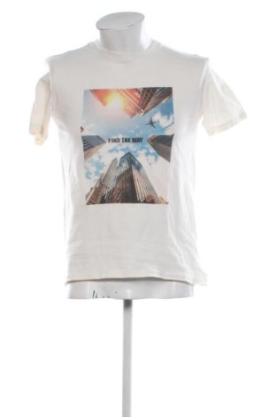 Herren Shirt Sinsay, Größe S, Farbe Ecru, Preis 10,29 €, #138030565