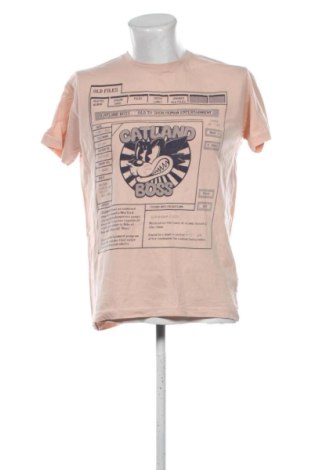 Męski T-shirt Inside, Rozmiar XL, Kolor Różowy, Cena 38,10 zł, #138037146
