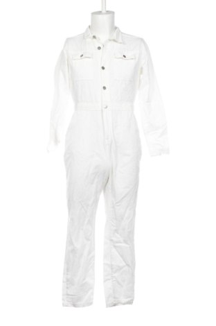 Мъжки дълъг гащеризон Boohoo, Rozmiar M, Kolor Biały, Cena 71,97 zł, #137972379
