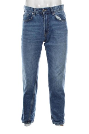 Blugi de bărbați Bershka, Mărime S, Culoare Albastru, Preț 73,49 Lei, #137998588