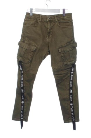 Pánske džínsy  Zara, Veľkosť S, Farba Zelená, Cena  16,00 €, #138026096