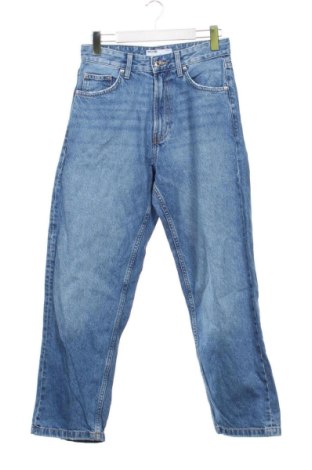 Męskie jeansy Bershka, Rozmiar S, Kolor Niebieski, Cena 23,99 zł, #137288109