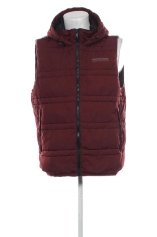 Męska kamizelka Scotch & Soda, Rozmiar XXL, Kolor Czerwony, Cena 393,72 zł, #138021110