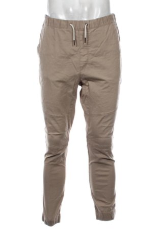 Męskie spodnie H&M, Rozmiar L, Kolor Beżowy, Cena 38,10 zł, #137986427