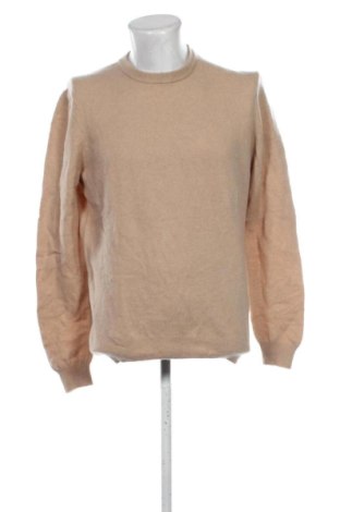 Мъжки пуловер Zara, Размер L, Цвят Бежов, Цена 37,32 €, #138000581