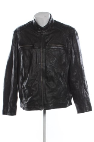 Мъжко кожено яке C&A, Размер XXL, Цвят Черен, Цена 83,34 €, #138023353
