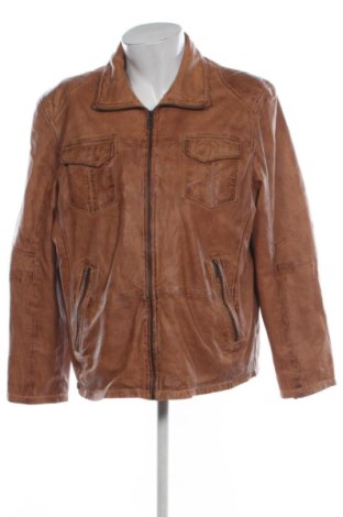 Męska skórzana kurtka Unbranded, Rozmiar XXL, Kolor Brązowy, Cena 372,99 zł, #138023567