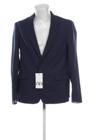 Pánské sako  Zara, Velikost XL, Barva Modrá, Cena  655,00 Kč, #138020434