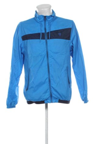 Geacă de bărbati Bershka, Mărime L, Culoare Albastru, Preț 76,27 Lei, #138017526