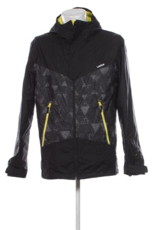 Męska kurtka Decathlon, Rozmiar L, Kolor Czarny, Cena 86,99 zł, #138032319