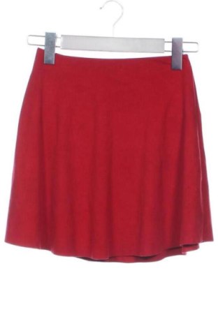 Пола Bershka, Размер XS, Цвят Червен, Цена 8,00 €, #138024429
