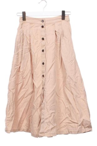 Fustă Reserved, Mărime XS, Culoare Bej, Preț 76,00 Lei, #138024726