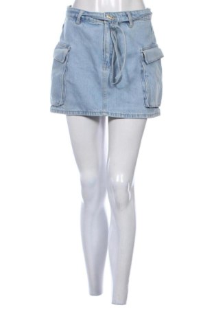 Fustă Stradivarius, Mărime S, Culoare Albastru, Preț 47,24 Lei, #138038994