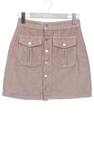 Spódnica Pull&Bear, Rozmiar XS, Kolor Popielaty róż, Cena 26,62 zł, #138039259