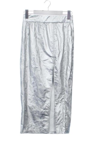 Fustă SHEIN, Mărime XS, Culoare Argintiu, Preț 80,00 Lei, #138026358