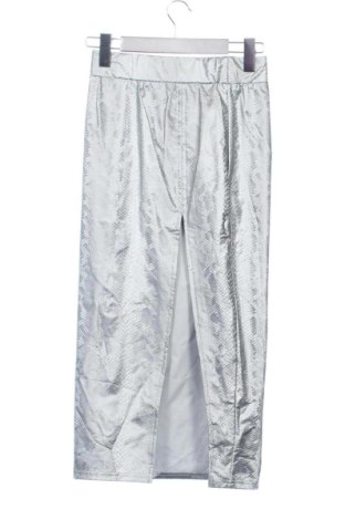 Fustă SHEIN, Mărime XXS, Culoare Argintiu, Preț 89,00 Lei, #138026631