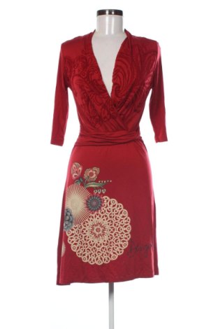 Sukienka Desigual, Rozmiar S, Kolor Czerwony, Cena 185,50 zł, #138021644