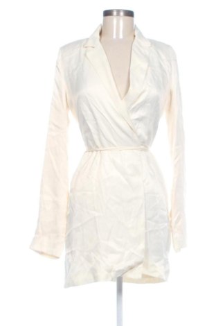 Sukienka Zara, Rozmiar XS, Kolor ecru, Cena 76,62 zł, #138024641