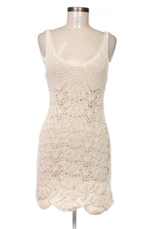 Sukienka Zara, Rozmiar L, Kolor ecru, Cena 84,67 zł, #138032655