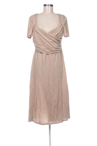 Rochie ASOS DESIGN, Mărime XL, Culoare Bej, Preț 146,97 Lei, #138037035